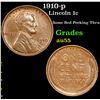 Image 1 : 1910-p Lincoln Cent 1c Grades Choice AU