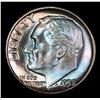 Image 2 : 1958-p Roosevelt Dime 10c Grades GEM++ Unc