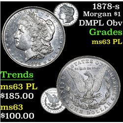 1878-s Morgan Dollar $1 Grades Select Unc PL