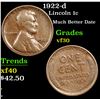 Image 1 : 1922-d Lincoln Cent 1c Grades vf++