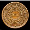 Image 3 : 1863 Shoot Him on the Spot Dix Civil War Token 1c Grades vf++