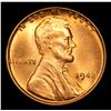 Image 2 : 1942-p Lincoln Cent 1c Grades GEM Unc RD