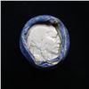 Image 2 : Buffalo Nickel Shotgun Roll in Old Bank Style Wrapper 1919 & d Mint Ends (fc)