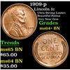 Image 1 : 1909-p Lincoln Cent 1c Grades Choice+ Unc BN