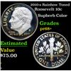 Image 1 : 2010-s Rainbow Toned Roosevelt Dime 10c Grades GEM++ Proof