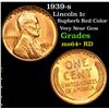 Image 1 : 1939-s Lincoln Cent 1c Grades Choice+ Unc RD