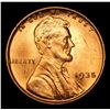 Image 2 : 1935-p Lincoln Cent 1c Grades Choice+ Unc RD