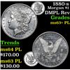Image 1 : 1880-s Morgan Dollar $1 Grades Select Unc+ PL