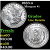 Image 1 : 1883-o Morgan Dollar $1 Grades Unc Details