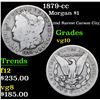 Image 1 : 1879-cc Morgan Dollar $1 Grades vg+