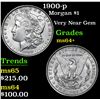 Image 1 : 1900-p Morgan Dollar $1 Grades Choice+ Unc