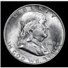 Image 2 : 1949-d Franklin Half Dollar 50c Grades Choice Unc FBL