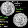 Image 1 : 1921-p Morgan Dollar $1 Grades Select+ Unc