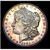 Image 6 : ***Auction Highlight*** 1901-o Rainbow Toned Morgan Dollar $1 Graded Choice Unc PL By USCG (fc)
