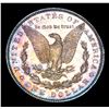 Image 7 : ***Auction Highlight*** 1901-o Rainbow Toned Morgan Dollar $1 Graded Choice Unc PL By USCG (fc)