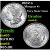 Image 1 : 1882-s Morgan Dollar $1 Grades Choice+ Unc