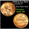 Image 1 : 1960-p Lg Date Lincoln Cent 1c Grades Choice+ Unc RD