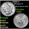Image 1 : 1890-o Morgan Dollar $1 Grades Select+ Unc