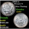 Image 1 : 1902-o Morgan Dollar $1 Grades GEM+ Unc