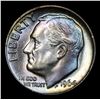 Image 2 : 1964-d Rainbow Toned Roosevelt Dime 10c Grades GEM Unc