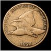 Image 2 : 1858 LL Flying Eagle Cent 1c Grades vf+