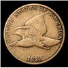 Image 2 : 1858 LL Flying Eagle Cent 1c Grades vf+