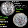 Image 1 : 1904-o Morgan Dollar $1 Grades GEM Unc