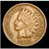 Image 2 : 1907 Indian Cent 1c Grades Select AU