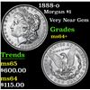 Image 1 : 1888-o Morgan Dollar $1 Grades Choice+ Unc