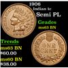 Image 1 : 1906 Indian Cent 1c Grades Select Unc BN