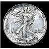 Image 2 : 1941-d Walking Liberty Half Dollar 50c Grades Choice AU/BU Slider
