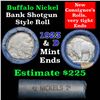 Image 1 : Buffalo Nickel Shotgun Roll in Old Bank Style Wrapper 1923 & d Mint Ends (fc)