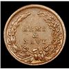 Image 3 : 1863 Army & Navy Civil War Token 1c Grades Select AU