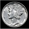 Image 2 : 1944-p Mercury Dime 10c Grades Choice AU