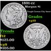 Image 1 : 1891-cc Morgan Dollar $1 Grades vg+