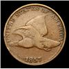 Image 2 : 1857 Flying Eagle Cent 1c Grades vf+