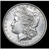 Image 2 : ***Auction Highlight*** 1891-p Morgan Dollar $1 Graded Choice+ Unc By USCG (fc)