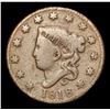 Image 2 : 1818 Coronet Head Large Cent 1c Grades f+