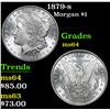 Image 1 : 1879-s Morgan Dollar $1 Grades Choice Unc