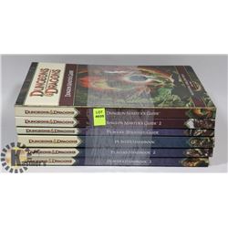 BUNDLE OF 6 DUNGEONS & DRAGONS HARDCOVER