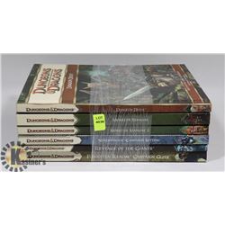 BUNDLE OF 6 DUNGEONS & DRAGONS HARDCOVER