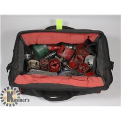 JOBMATE TOOL BAG WITH SEVERAL HOLE SAW KITS