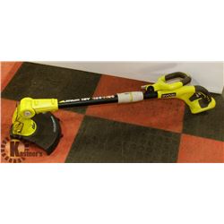 RYOBI LITHIUM WEED WACKER-NO BATTERY