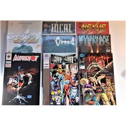 20)  LOT OF 9 ASSORTED COMICS