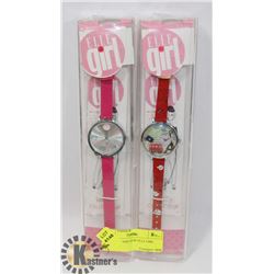 PAIR OF BRAND NEW ELLE GIRL WATCH