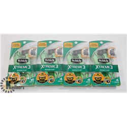 BAG OF SCHICK XTREME 3 DISPOSABLE RAZORS