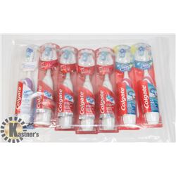 BAG OF COLGATE ELECTRIC TOOTHBRUSHES