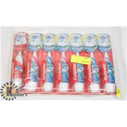 BAG OF COLGATE ELECTRIC TOOTHBRUSHES