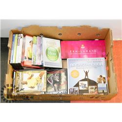 LARGE COLLECTION OF SELF HELP, WORKOUT & FITNESS
