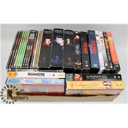 FLAT OF SEASON T.V. SERIES DVD'S - SAPRANOS, HOUSE